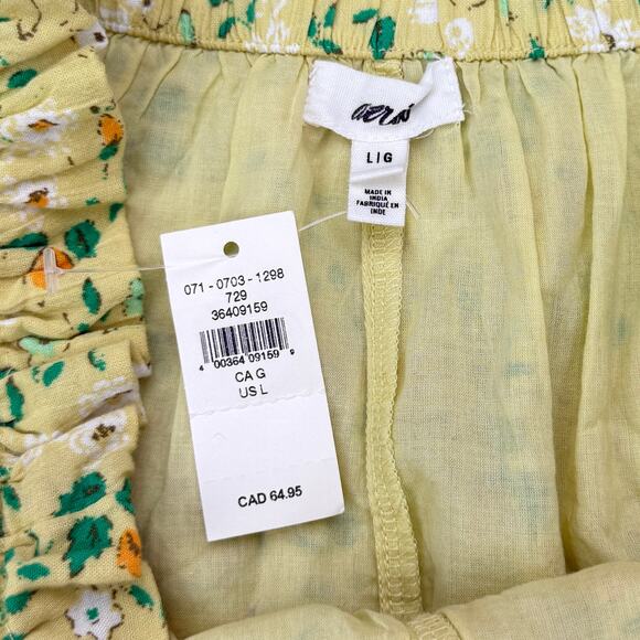 NWT AERIE  Floral Print Flounce Skort Size Large - Picture 3 of 5